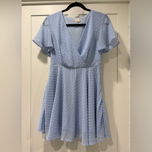 Altar'd State Dresses & Skirts - Altar'd State Blue Mini Dress